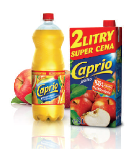 Caprio brand - soft drinks